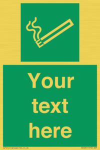 Custom E-Cigarettes/Vaping Permited Sign